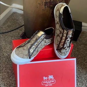 Coach Felix Sneaker  khaki/gold